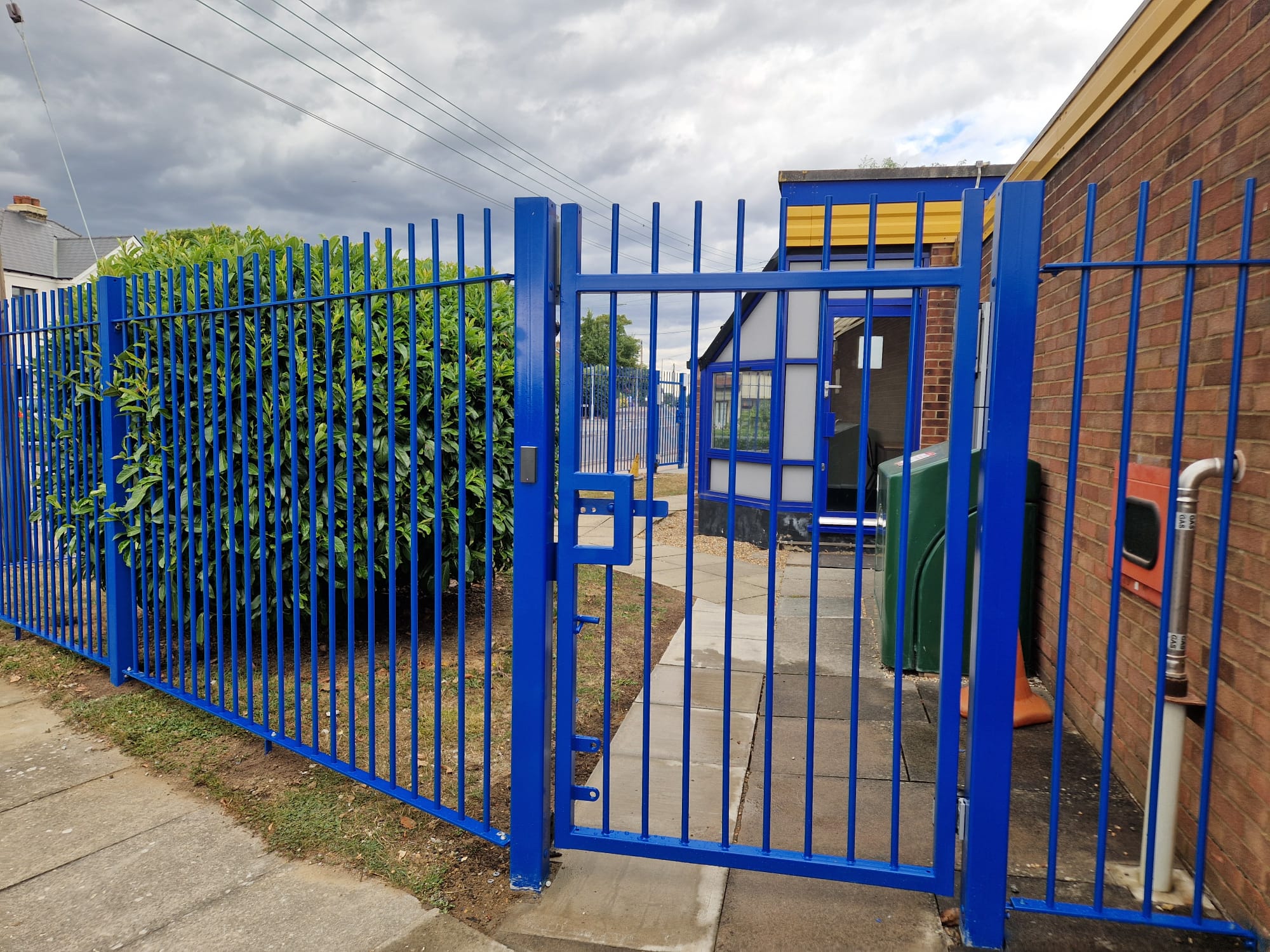 Commercial railings installed by Pro Fencing Ltd